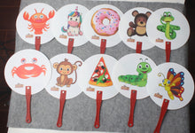 Load image into Gallery viewer, Picture Paddles for Little Monkeys Classes (Set of 20)
